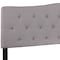 Flash Furniture King, Cambridge Headboard, Gray Fabric HG-HB1708-K-LG-GG - alternate 9